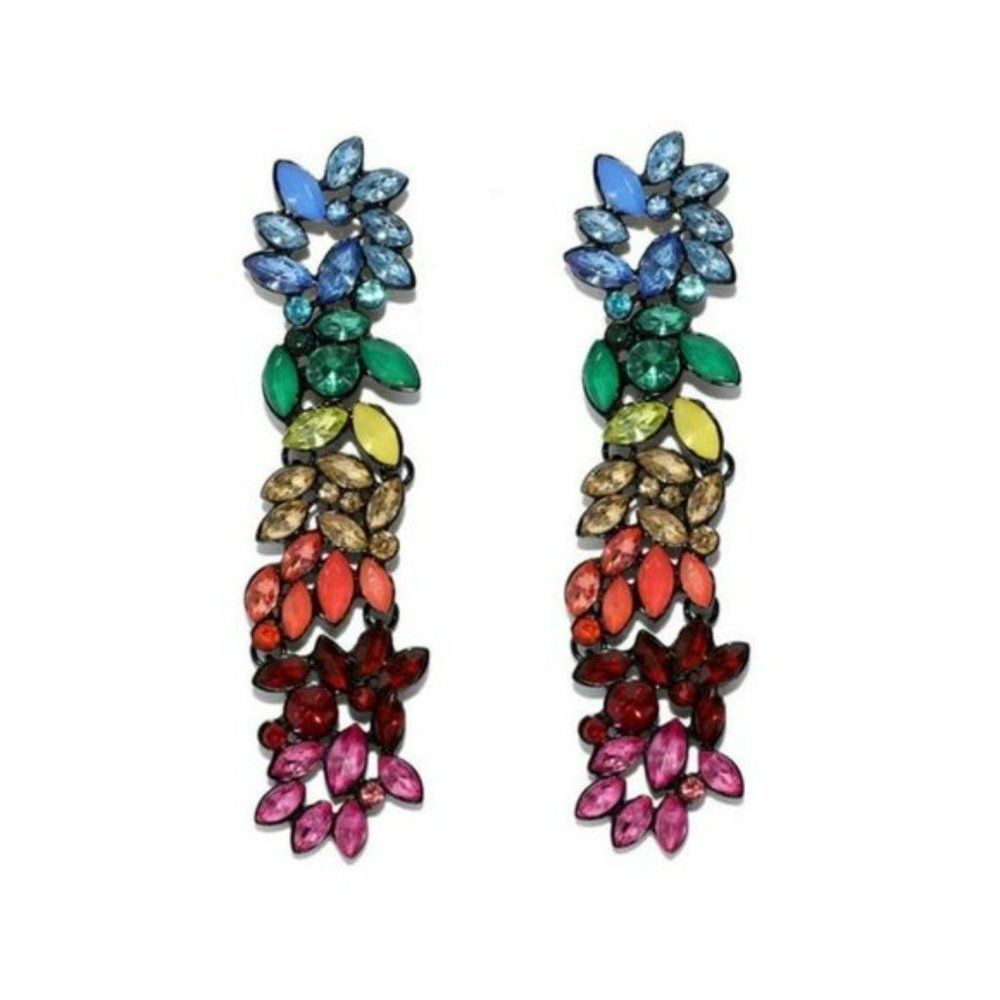 Flower Drop Earrings 
